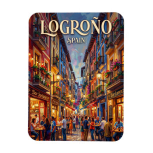Magnet Flexible Calle del Laurel Espagne