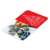 Magnet Flexible Calligraphie de l'arbre de Noël (Côté Gauche)