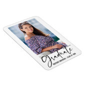 Magnet Flexible Calligraphie de stylo d'encre moderne Faire-part d (Côté Droit)