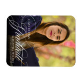 Magnet Flexible Calligraphie Faire-part de diplôme (Horizontal)