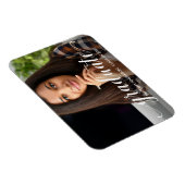 Magnet Flexible Calligraphie moderne Faire-part photo (Côté Droit)