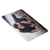 Magnet Flexible Calligraphie Script Enregistrer La Date Photo Magn (Côté Droit)
