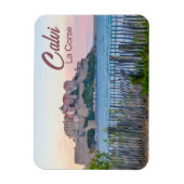 Magnet Flexible Calvi en Corse au Sunset Souvenir (Vertical)