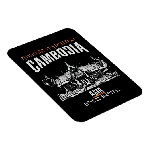 Magnet Flexible Cambodge (Côté Droit)