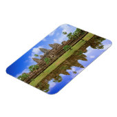 Magnet Flexible Cambodge, Kampuchea, temple d'Angkor Vat. (Côté Gauche)