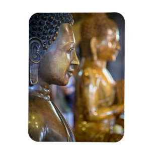 Magnet Flexible Cambodge, Phnom Penh. Statues de Bouddha