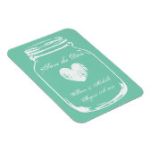 Magnet Flexible Cambou rustique de maçon chic de pays Enregistrer  (Côté Droit)