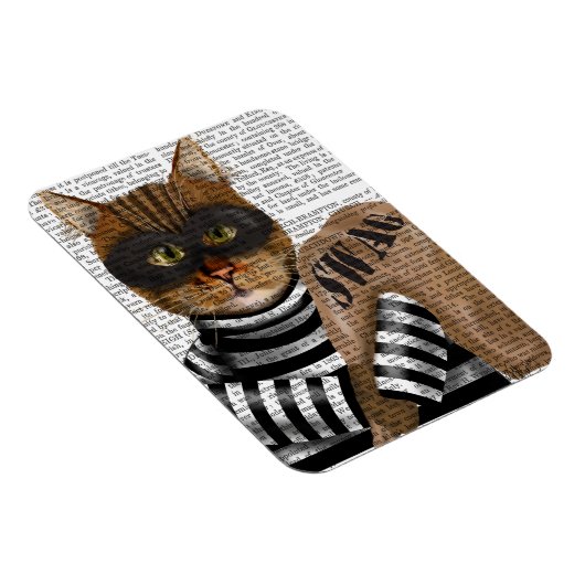 Magnet Flexible Cambriolage de chat (Côté Droit)