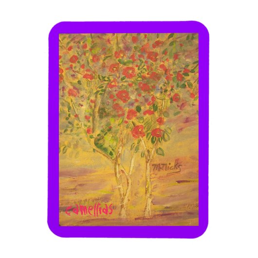 Magnet Flexible camellias (Vertical)
