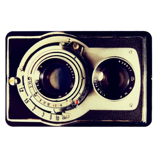 Magnet Flexible Caméra vintage (Horizontal)