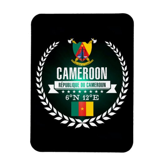 Magnet Flexible Cameroun (Vertical)