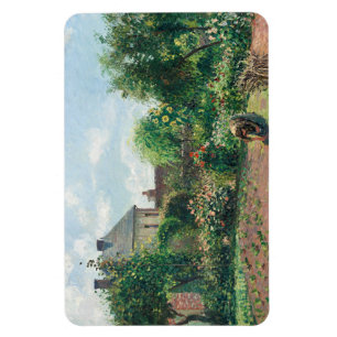 Magnet Flexible Camille Pissarro Le jardin de l'artiste à Eragny