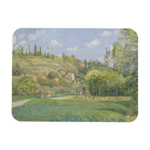 Magnet Flexible Camille Pissarro Une vache à Valhermeil, Auvers