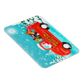 Magnet Flexible Camion de livraison de Père Noël de Noël de (Côté Droit)