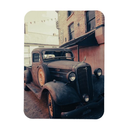 Magnet Flexible camion vintage (Vertical)