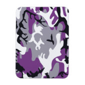Magnet Flexible Camouflage pourpre (Vertical)