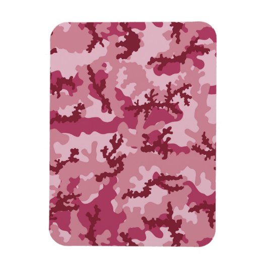 Magnet Flexible Camouflage rose (Vertical)