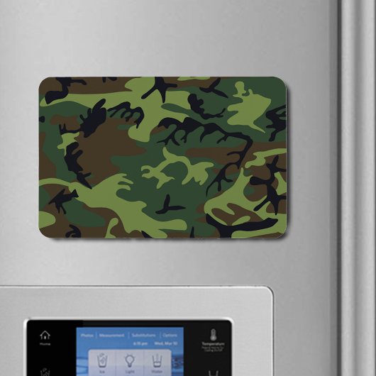 Magnet Flexible Camouflage vert militaire