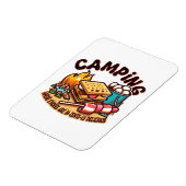 Magnet Flexible camp de smores (Côté Gauche)