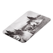 Magnet Flexible Camp Native American Teepee, Montana, c.1900 (b/w (Côté Gauche)