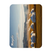 Magnet Flexible Campement de ger Mongolie Yourte Voyage (Vertical)