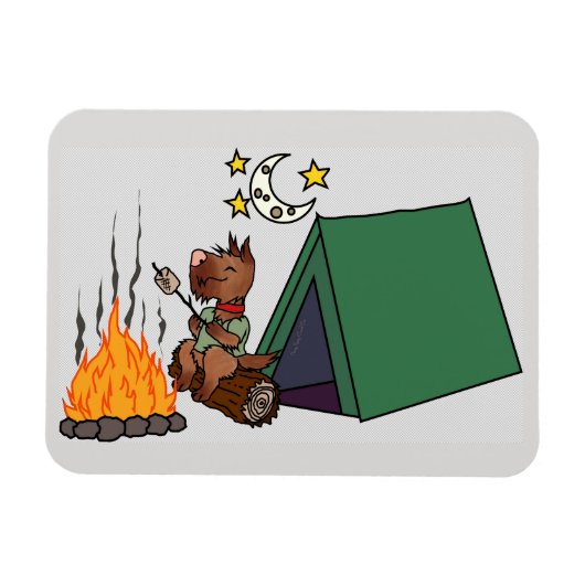 Magnet Flexible Camping Écossais (Horizontal)