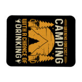 Magnet Flexible Camping et boisson (Horizontal)