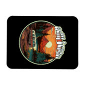 Magnet Flexible Camping heureux (Horizontal)