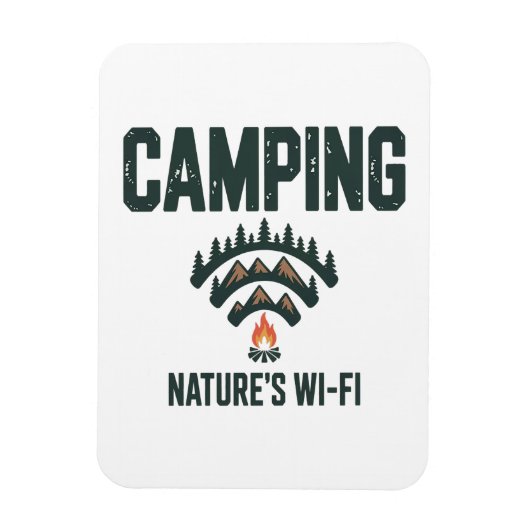 Magnet Flexible Camping Natures Wifi (Vertical)