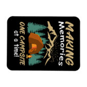 Magnet Flexible CAMPING, souvenirs (Horizontal)