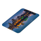 Magnet Flexible Canada, Montréal, Skyline et Vieux-Port (Côté Gauche)