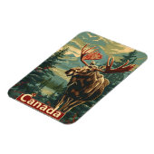Magnet Flexible Canada Moose Vintage (Côté Gauche)