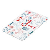 Magnet Flexible Canada | Motif de symboles (Côté Gauche)