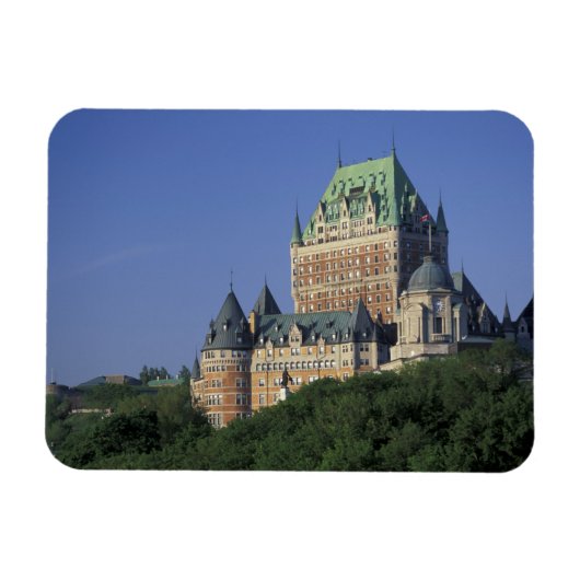 Magnet Flexible Canada, Québec. Château Frontenac. (Horizontal)