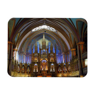 Magnet Flexible Canada, Québec, Montréal. Intérieur de Notre 2