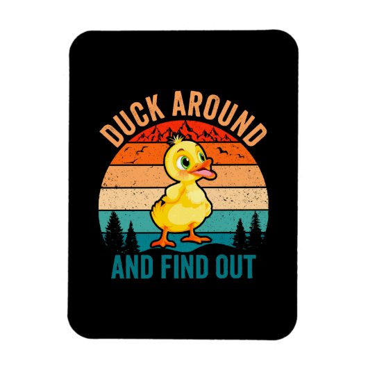 Magnet Flexible Canard Autour Et Découvrez (Vertical)