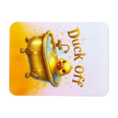 Magnet Flexible Canard de bain drôle (Horizontal)