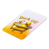 Magnet Flexible Canard de bain drôle (Côté Gauche)