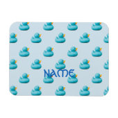 Magnet Flexible Canards en caoutchouc bleu par stockeman (Horizontal)