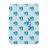 Magnet Flexible Canards en caoutchouc bleu par stockeman (Vertical)