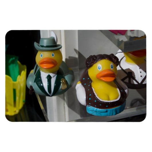 Magnet Flexible Canards En Caoutchouc En Costumes Traditionnels (Horizontal)