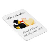 Magnet Flexible canards mariages 4 ... enregistrer l'aimant date (Côté Droit)