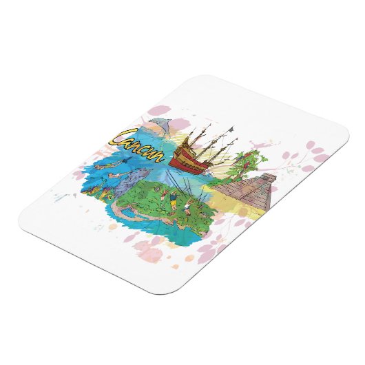 Magnet Flexible Cancun (Côté Gauche)