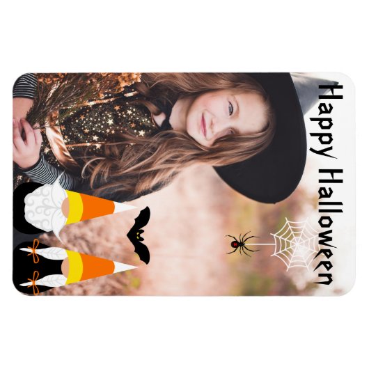 Magnet Flexible Candy Corn Gnomes (Horizontal)