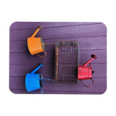 Magnet Flexible Canettes d'eau colorées (Horizontal)