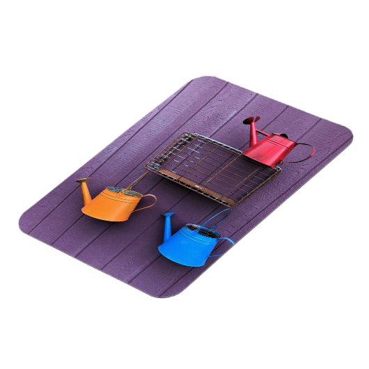 Magnet Flexible Canettes d'eau colorées (Côté Gauche)