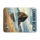 Magnet Flexible Cannon Beach Oregon (Horizontal)