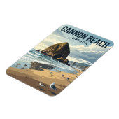 Magnet Flexible Cannon Beach Oregon (Côté Gauche)