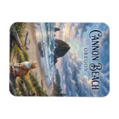 Magnet Flexible Cannon Beach Oregon (Horizontal)