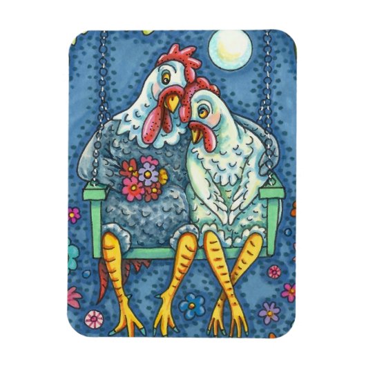 MAGNET FLEXIBLE CANOODLES DE POINTE ROOTTES, PÂTISSERIES DE POULET (Vertical)